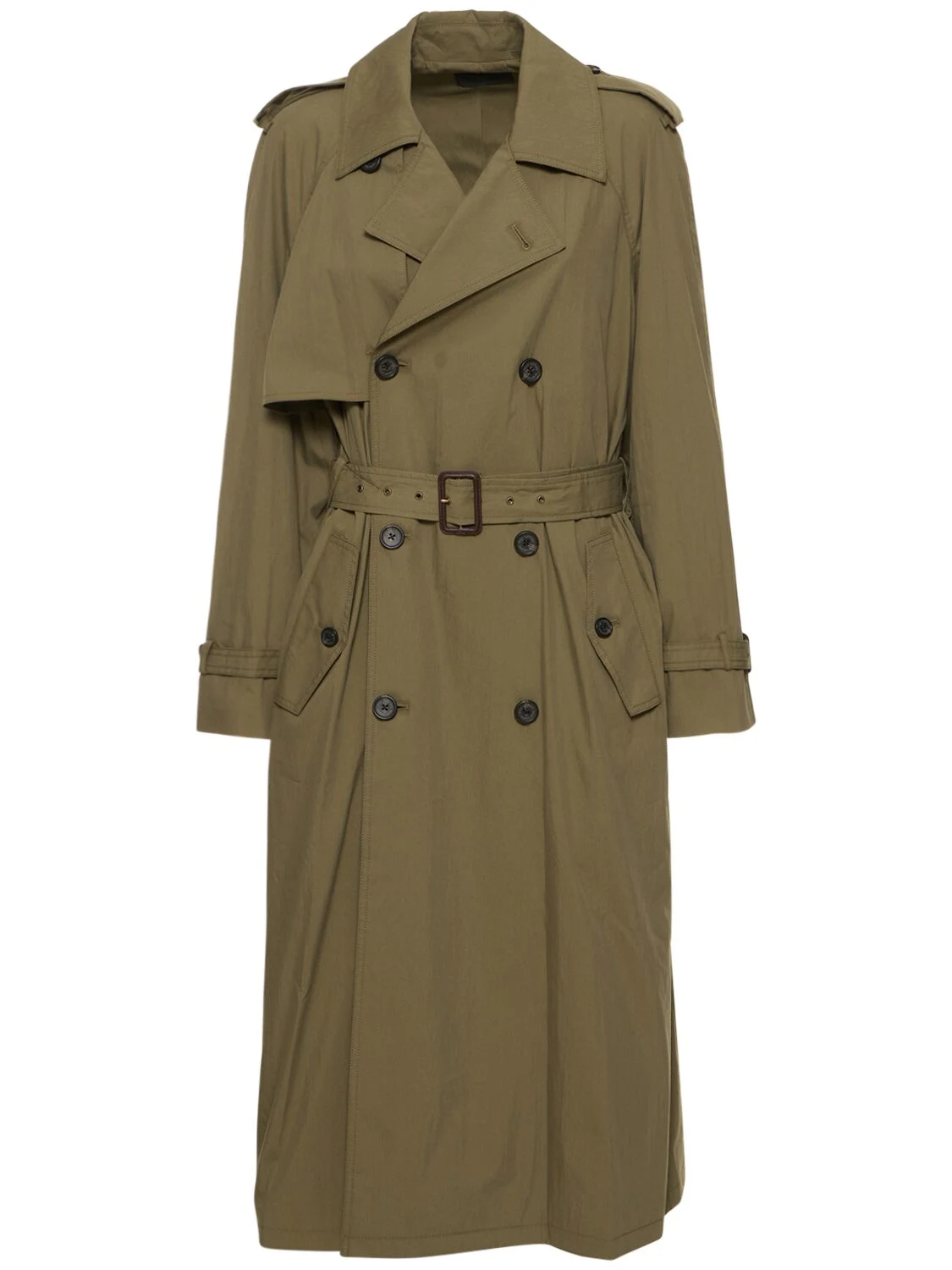 Dion oversized trench coat