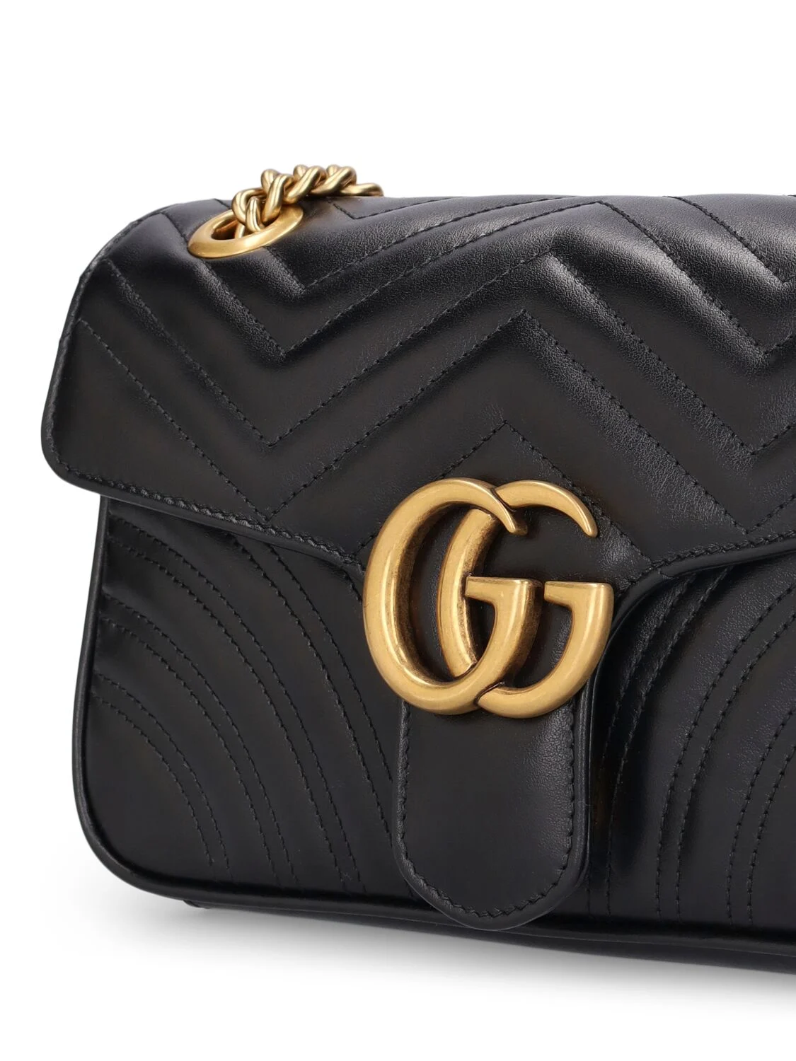 Small GG Marmont 2.0 leather bag