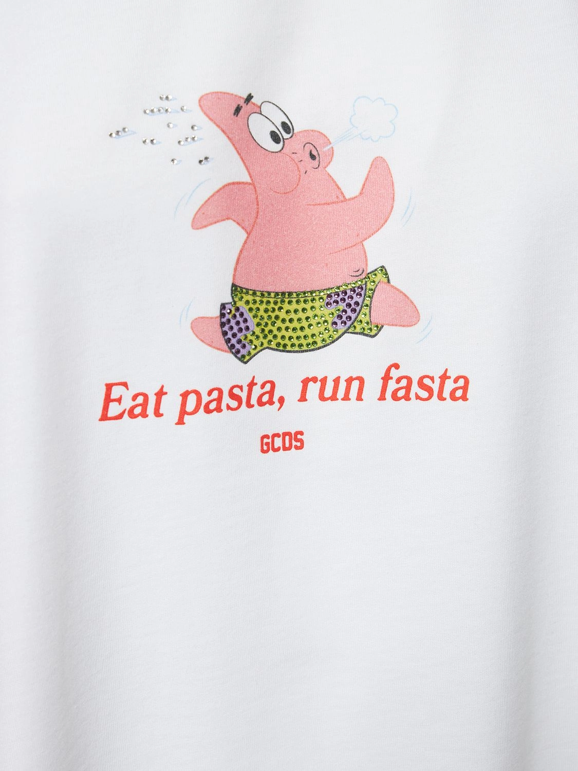 Spongebob Patrick Eat Pasta t-shirt