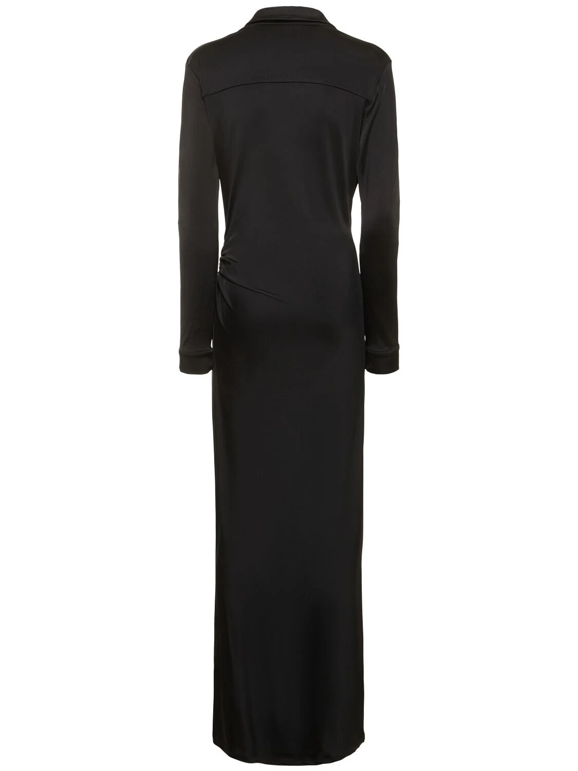 Iana viscose jersey l/s long dress