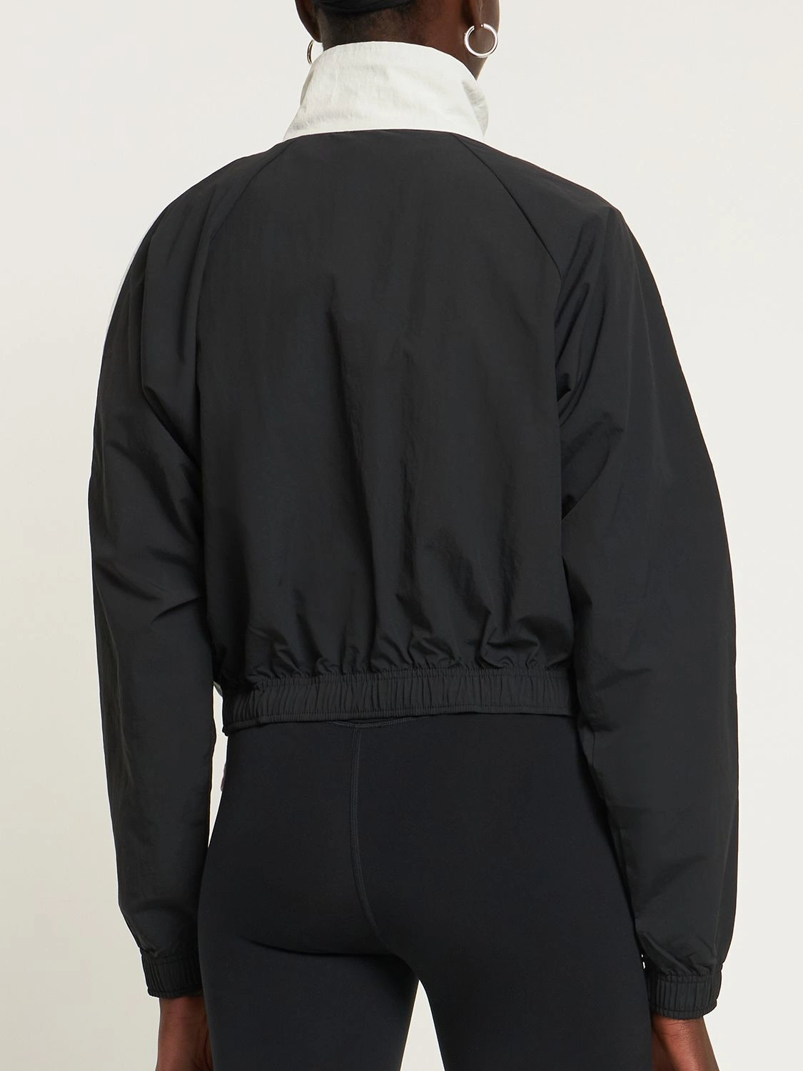 Relaxed fit track suit jacket