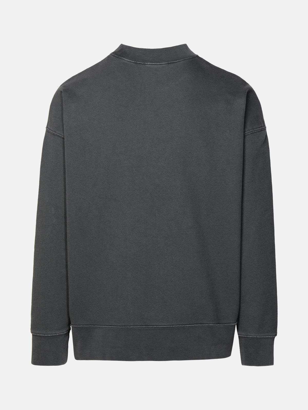 PA CITY' DELAVÉ GREY COTTON SWEATSHIRT