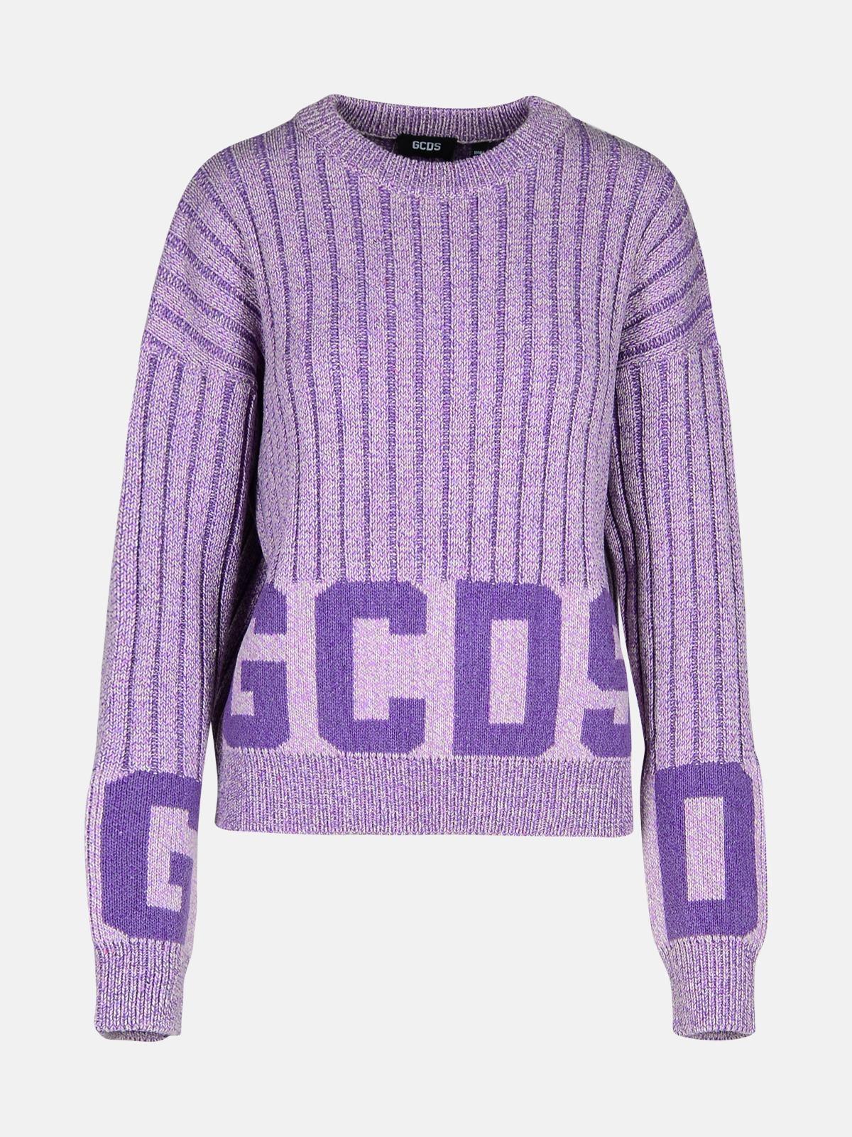 LILAC COTTON SWEATER