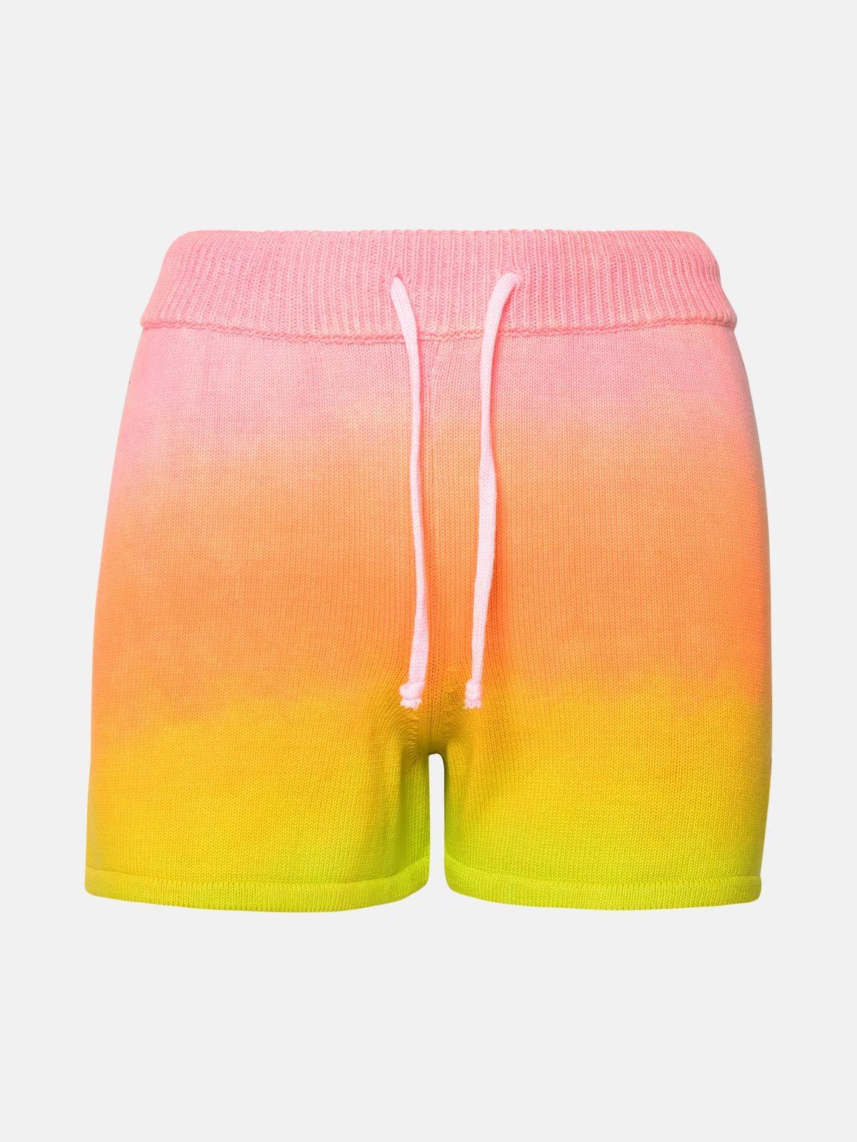 MULTICOLOR COTTON SHORTS