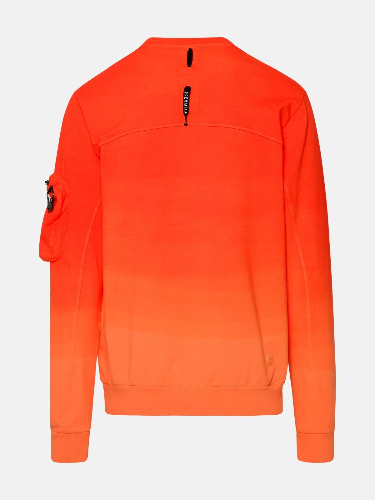 NILO SWEATSHIRT IN ORANGE COTTON