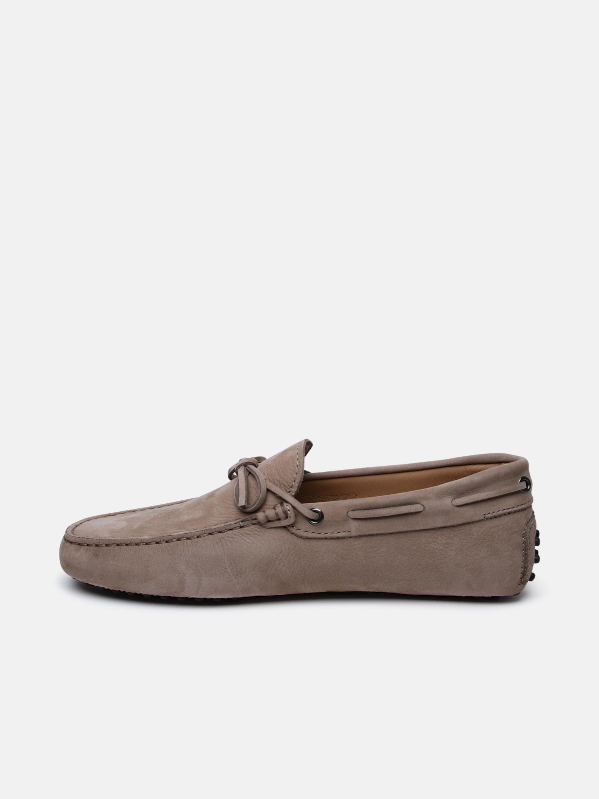 BEIGE SUEDE LOAFERS