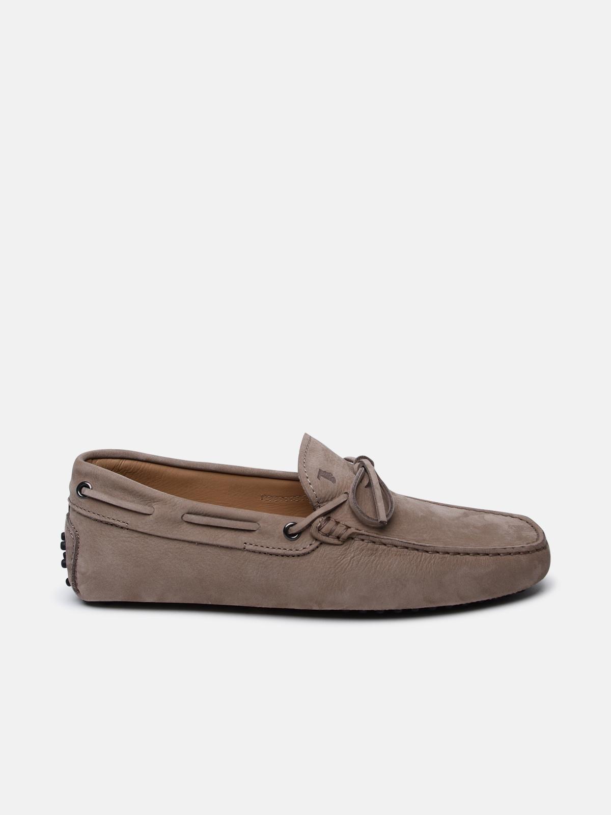 BEIGE SUEDE LOAFERS