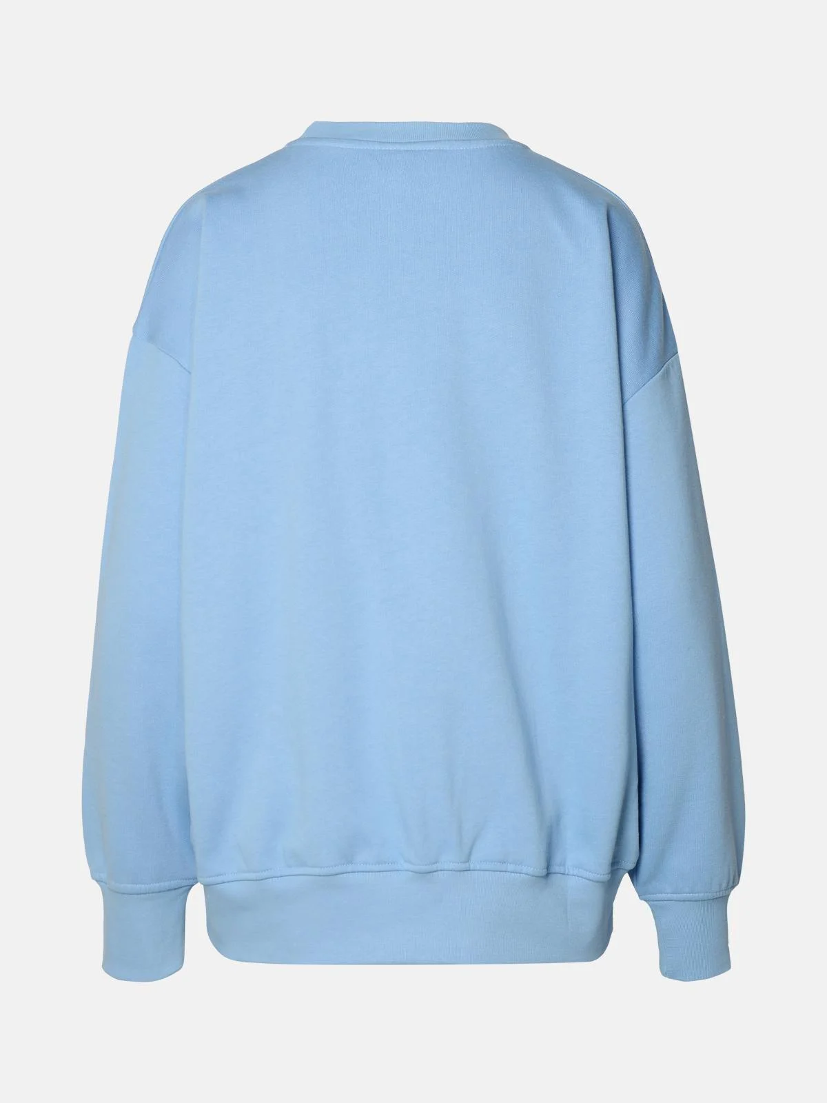 LIGHT BLUE ORGANIC COTTON SWEATSHIRT