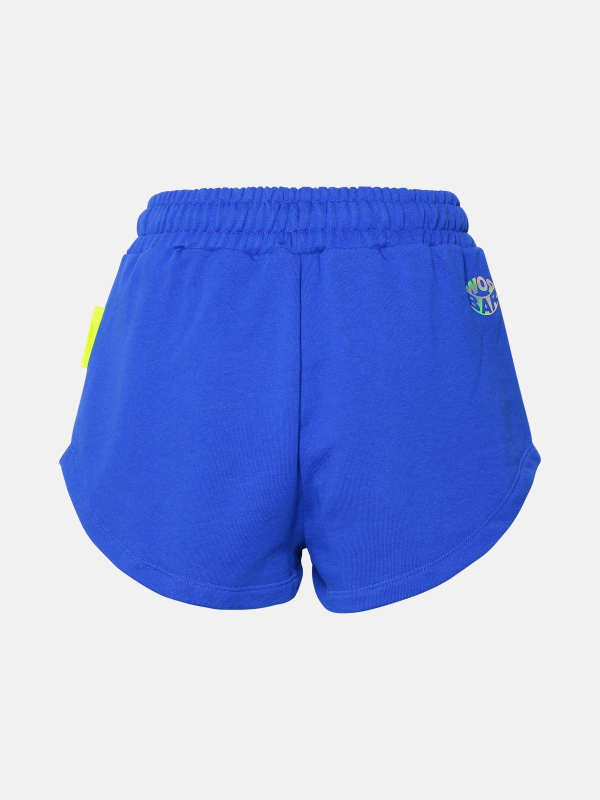 BLUE COTTON SHORTS