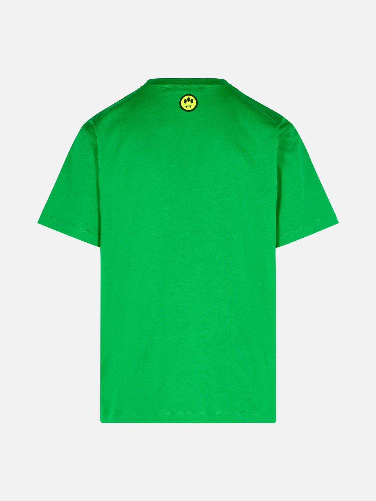 'BASIC' GREEN COTTON T-SHIRT