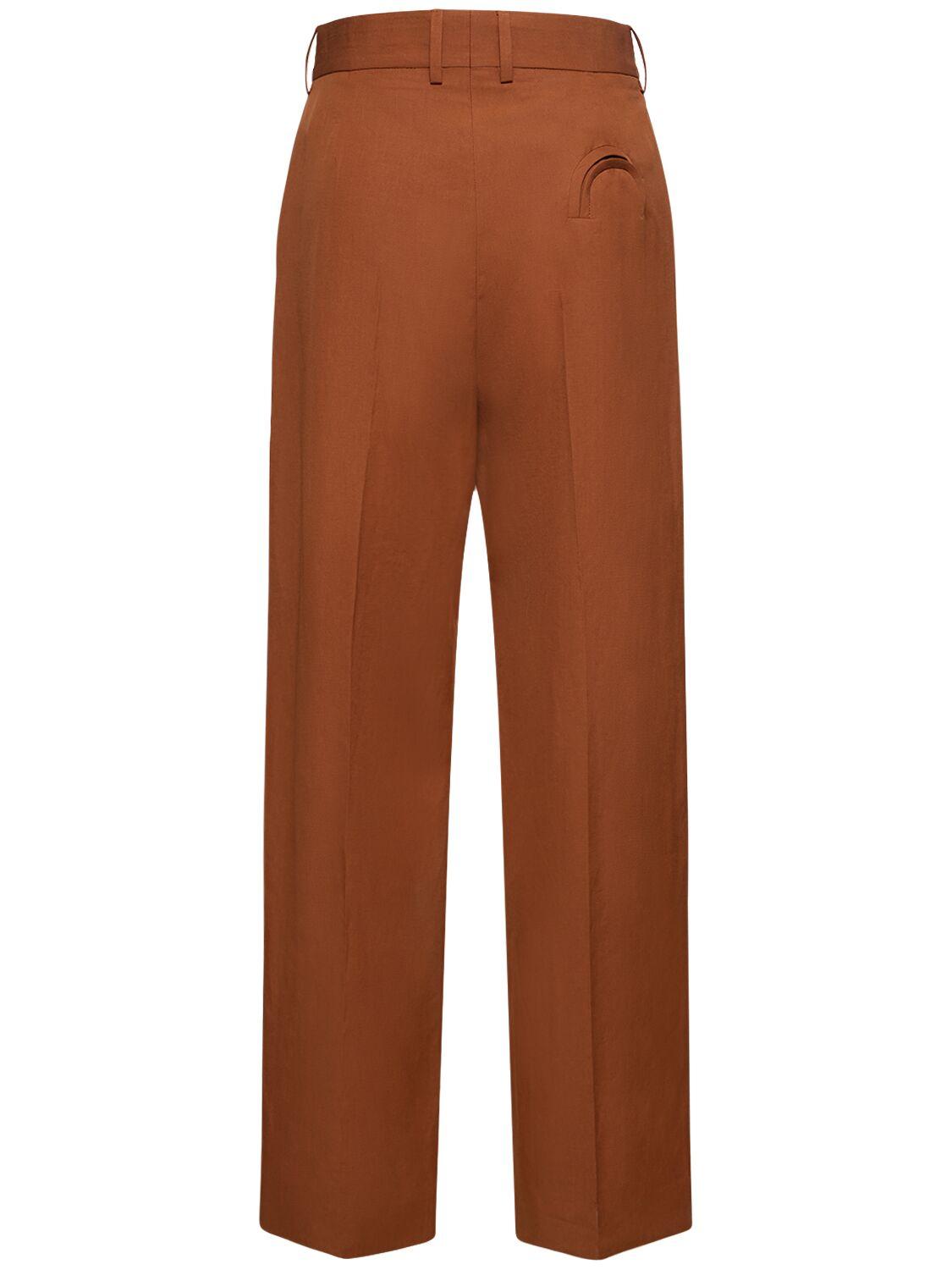 Dojo Rust Fox linen blend pants