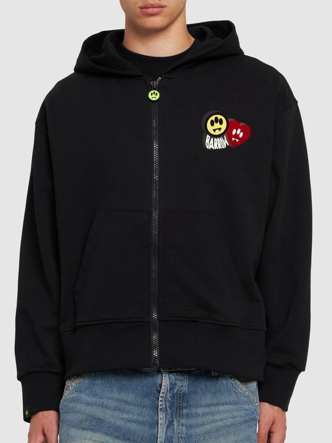 Zip-up sweatshirt hoodie