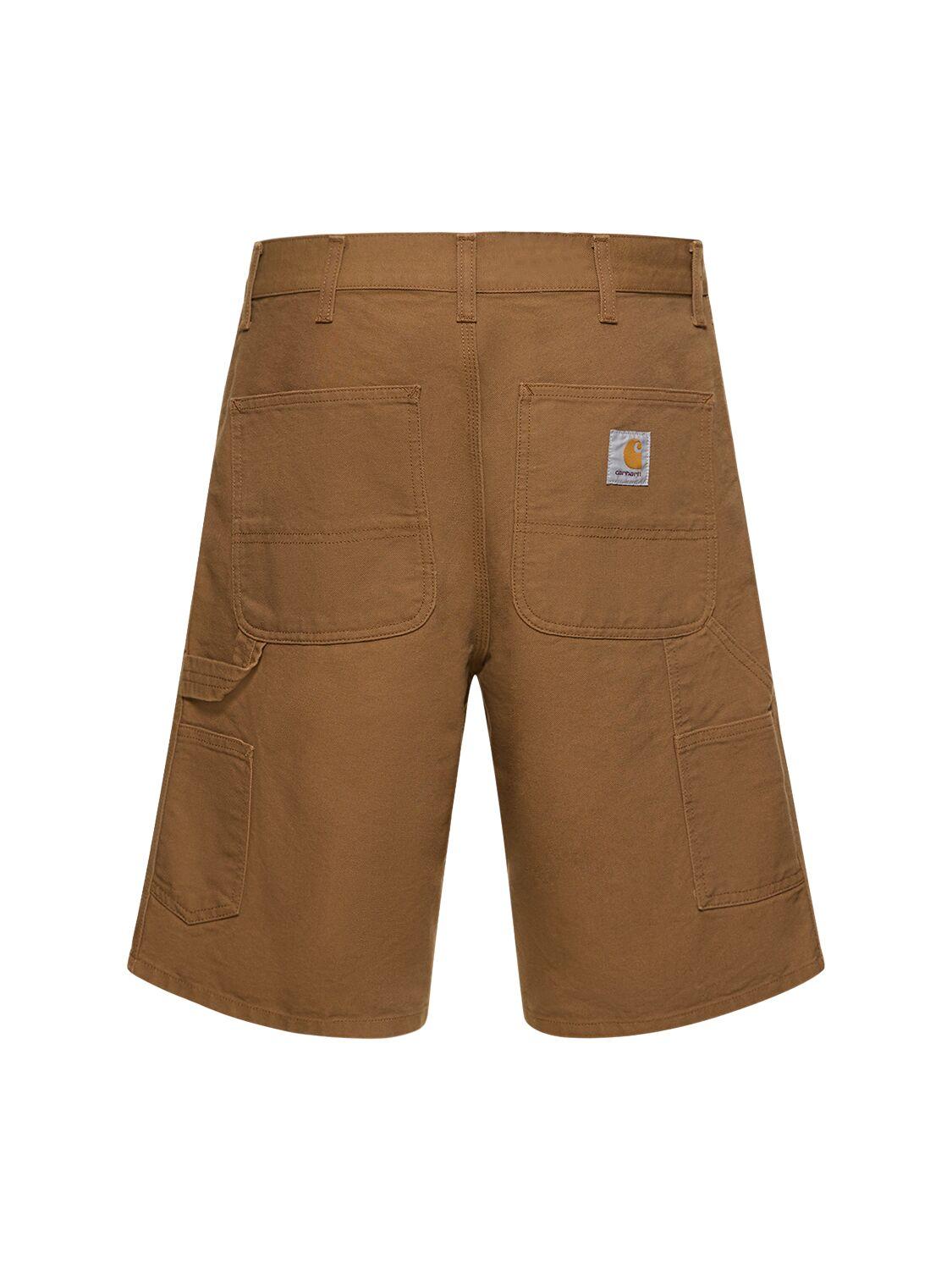 Dearborn canvas single-knee shorts