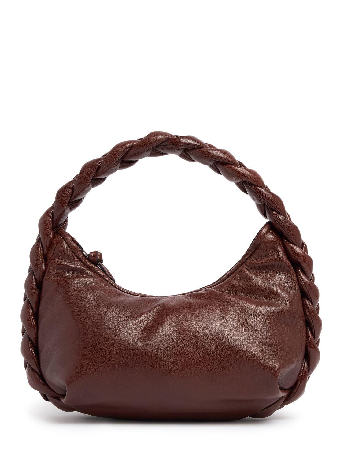 Espiga soft leather top handle bag