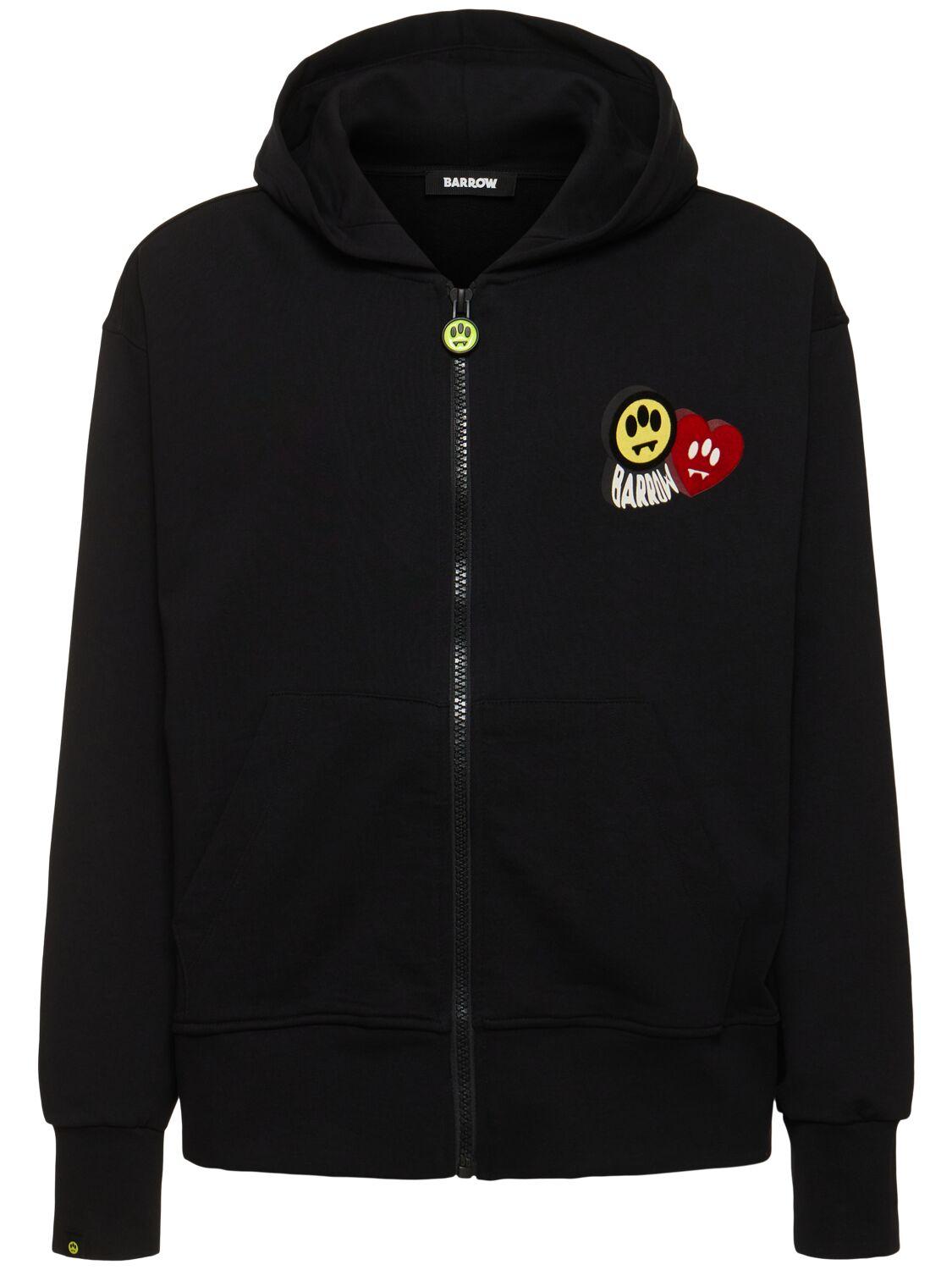 Zip-up sweatshirt hoodie