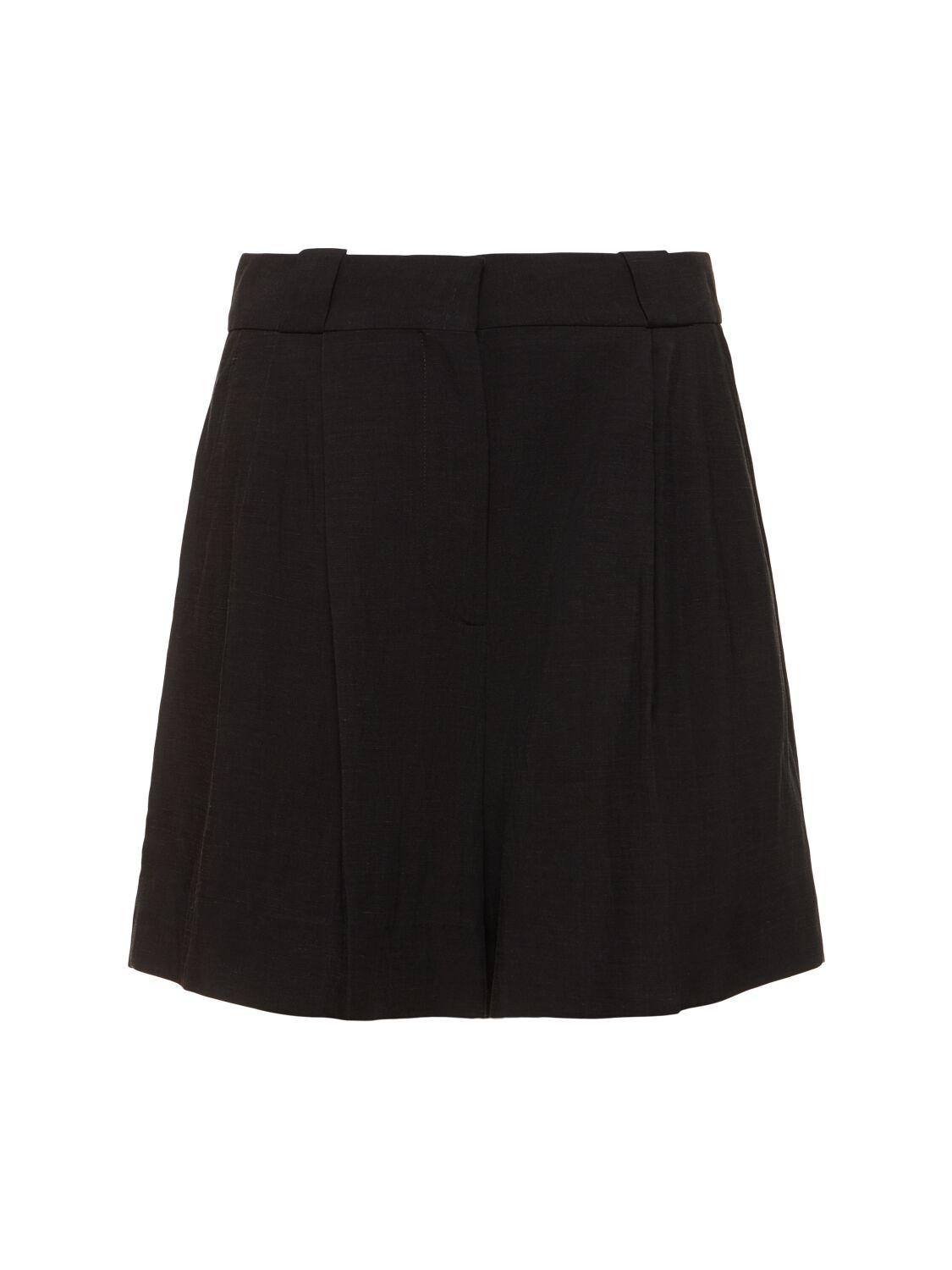 Rox Star Fell viscose & linen shorts