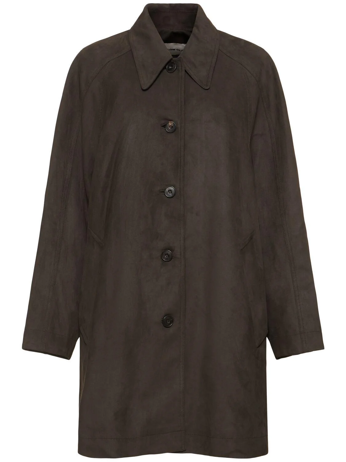 Buttoned short coat