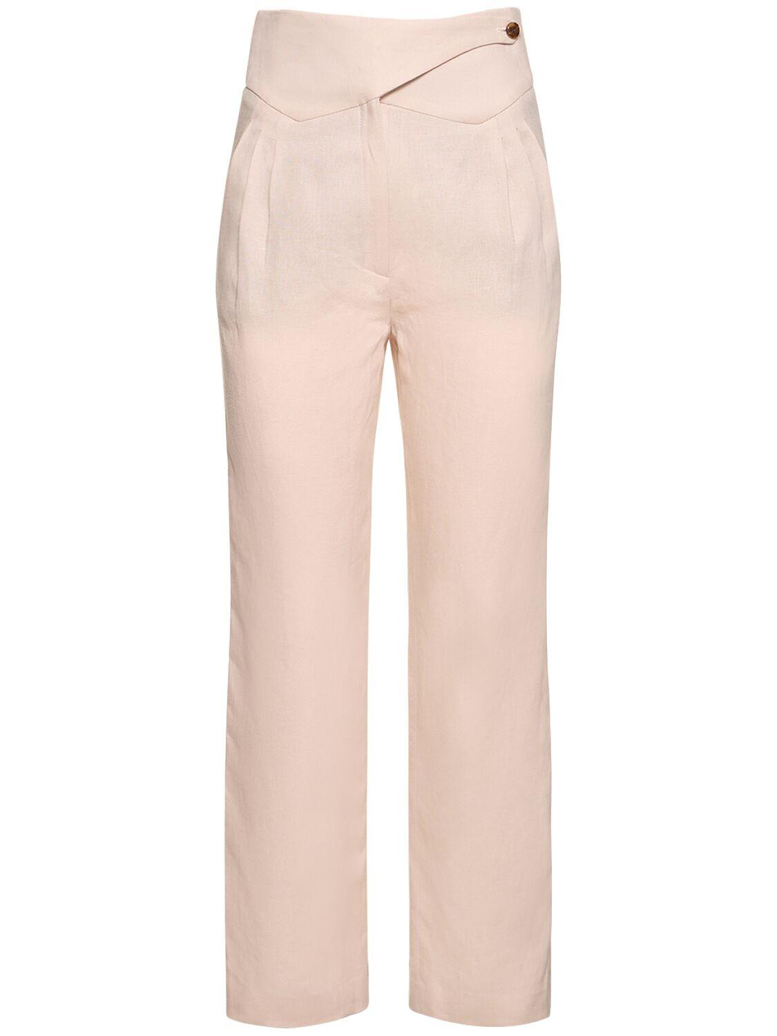 Midday Sun Glycine Basque linen pants