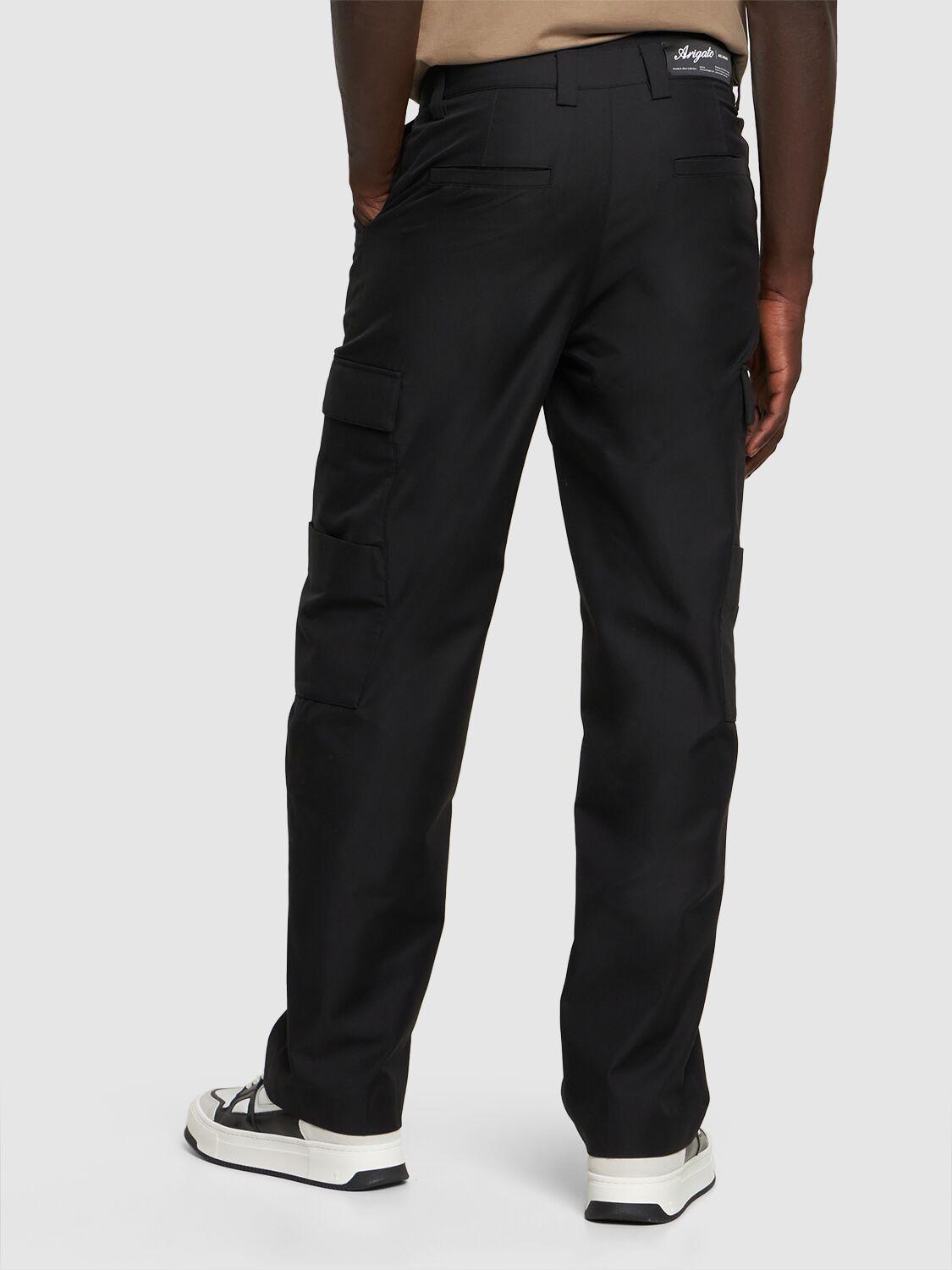 Park cotton blend cargo pants