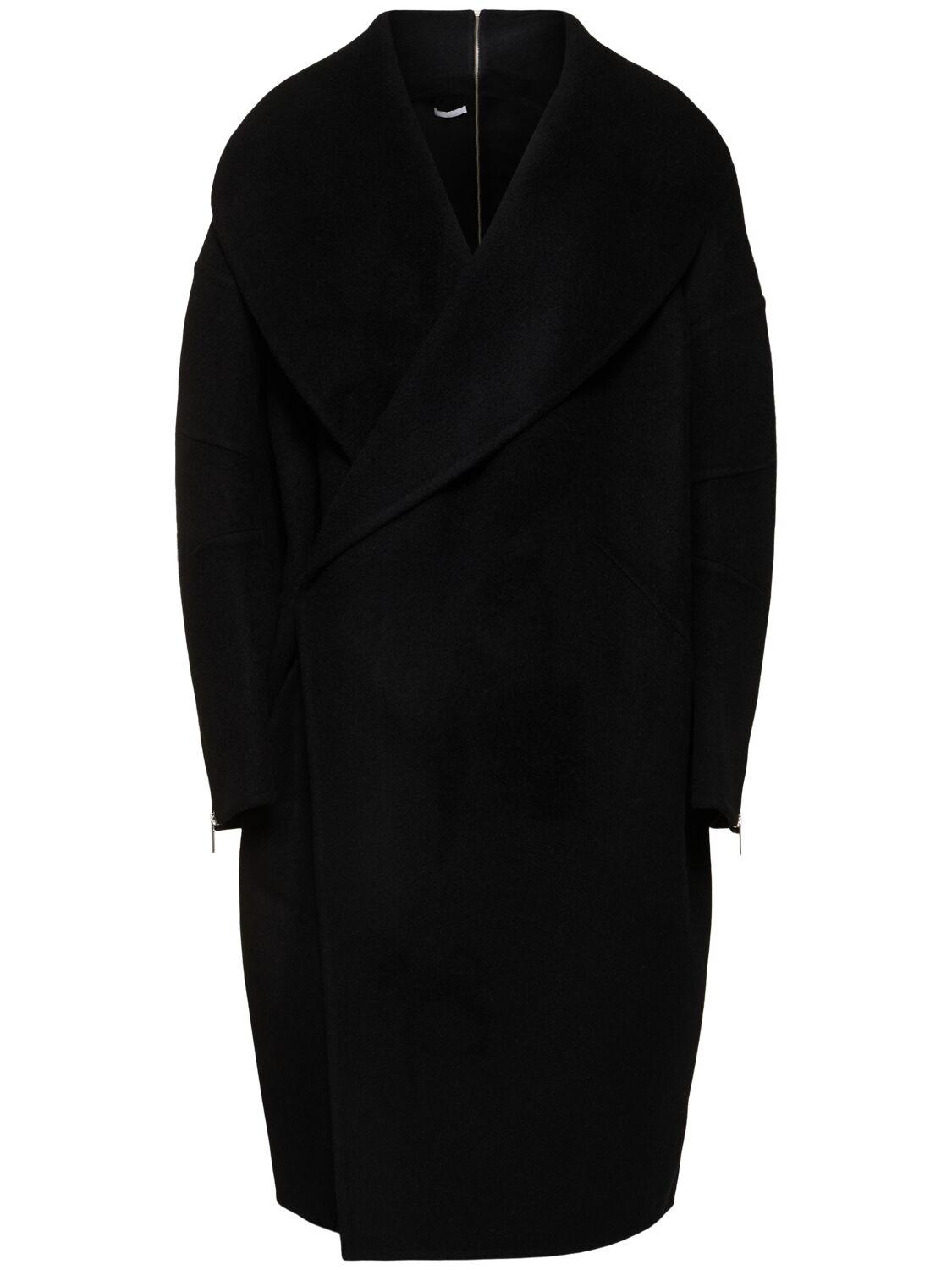 Wool long coat