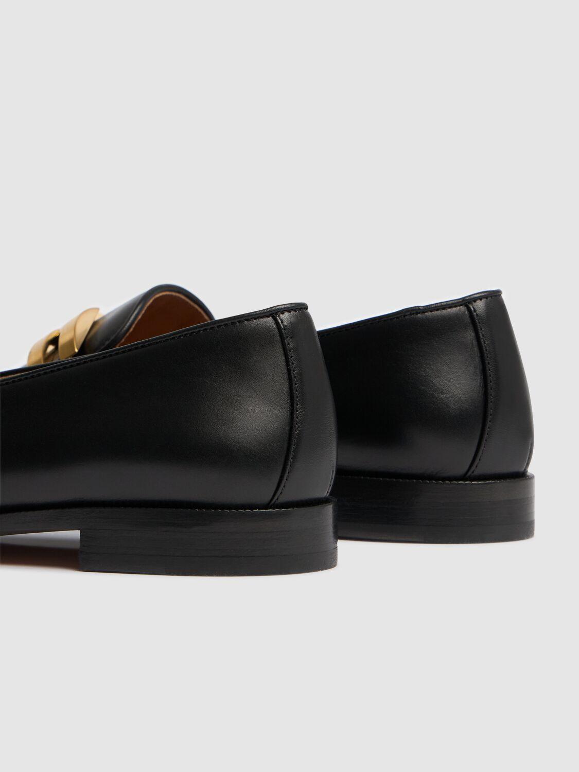 10mm Brandi leather loafers