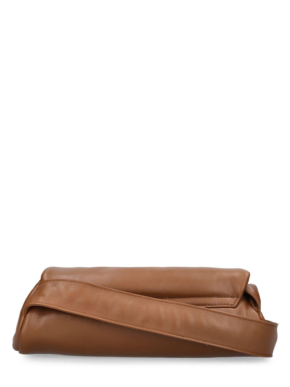 Small Cannolo padded leather bag