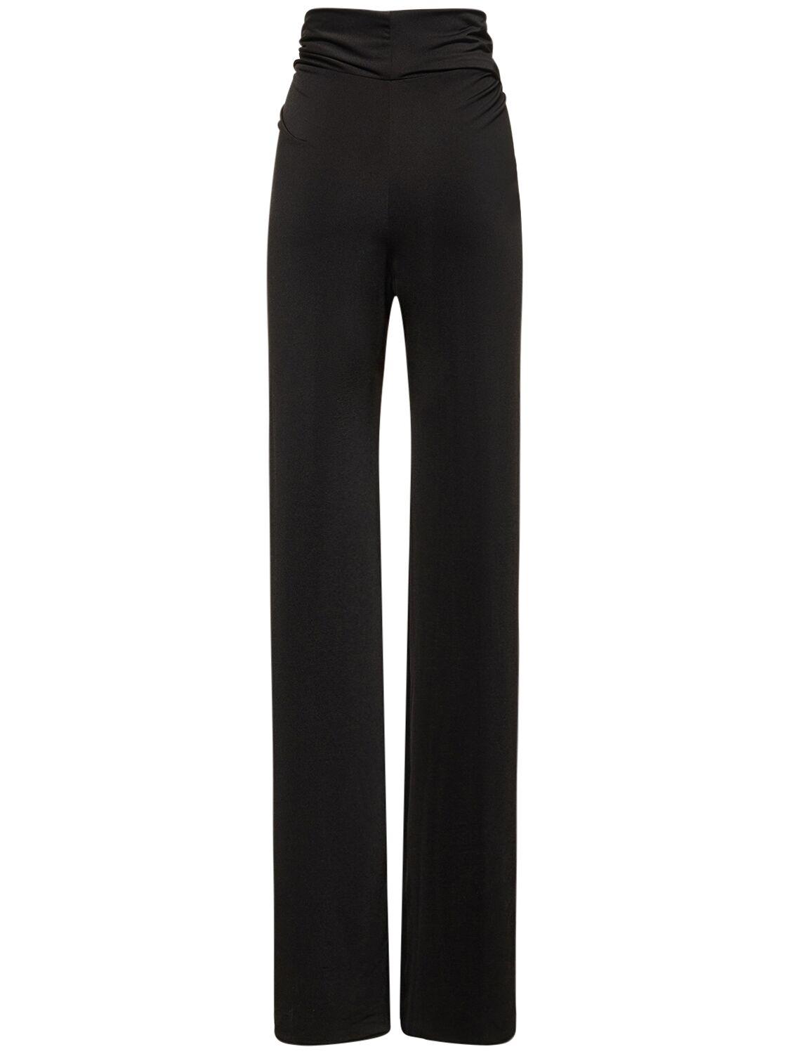 Boxte draped jersey pants