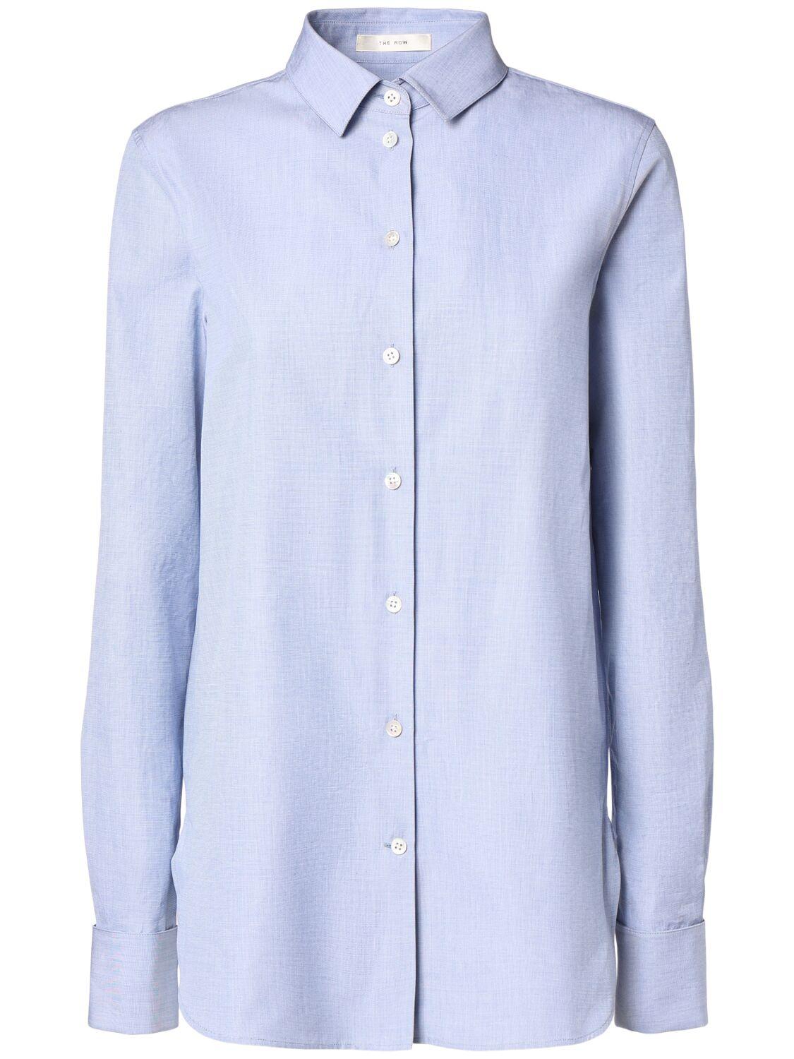 Metis cotton poplin shirt