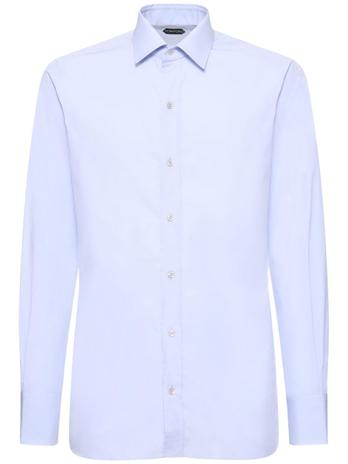 Poplin slim fit shirt