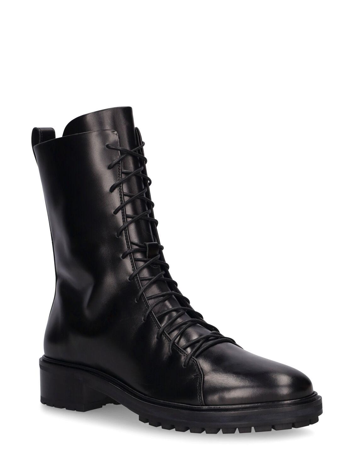 30mm Isa leather ankle boots