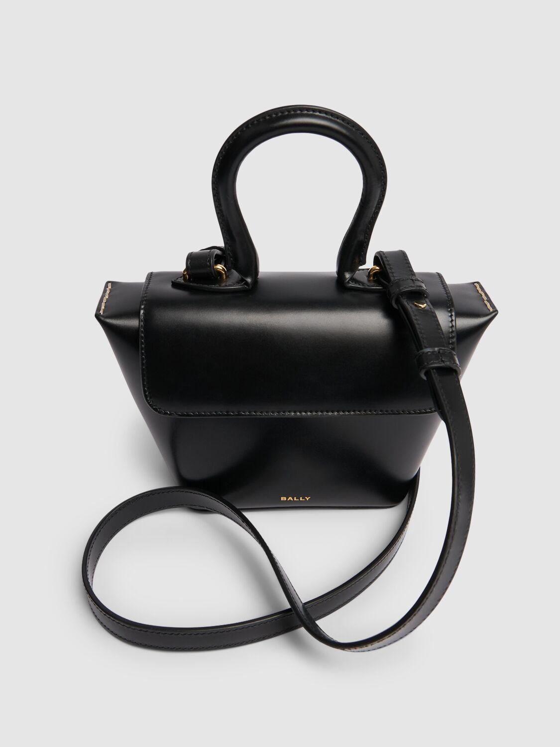 Mini Belle leather top handle bag