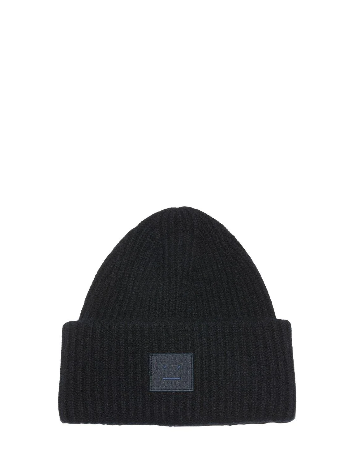 Pansy 'n Face wool beanie