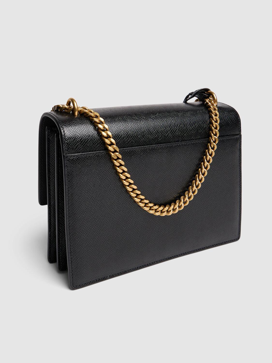 Medium Sunset leather chain bag