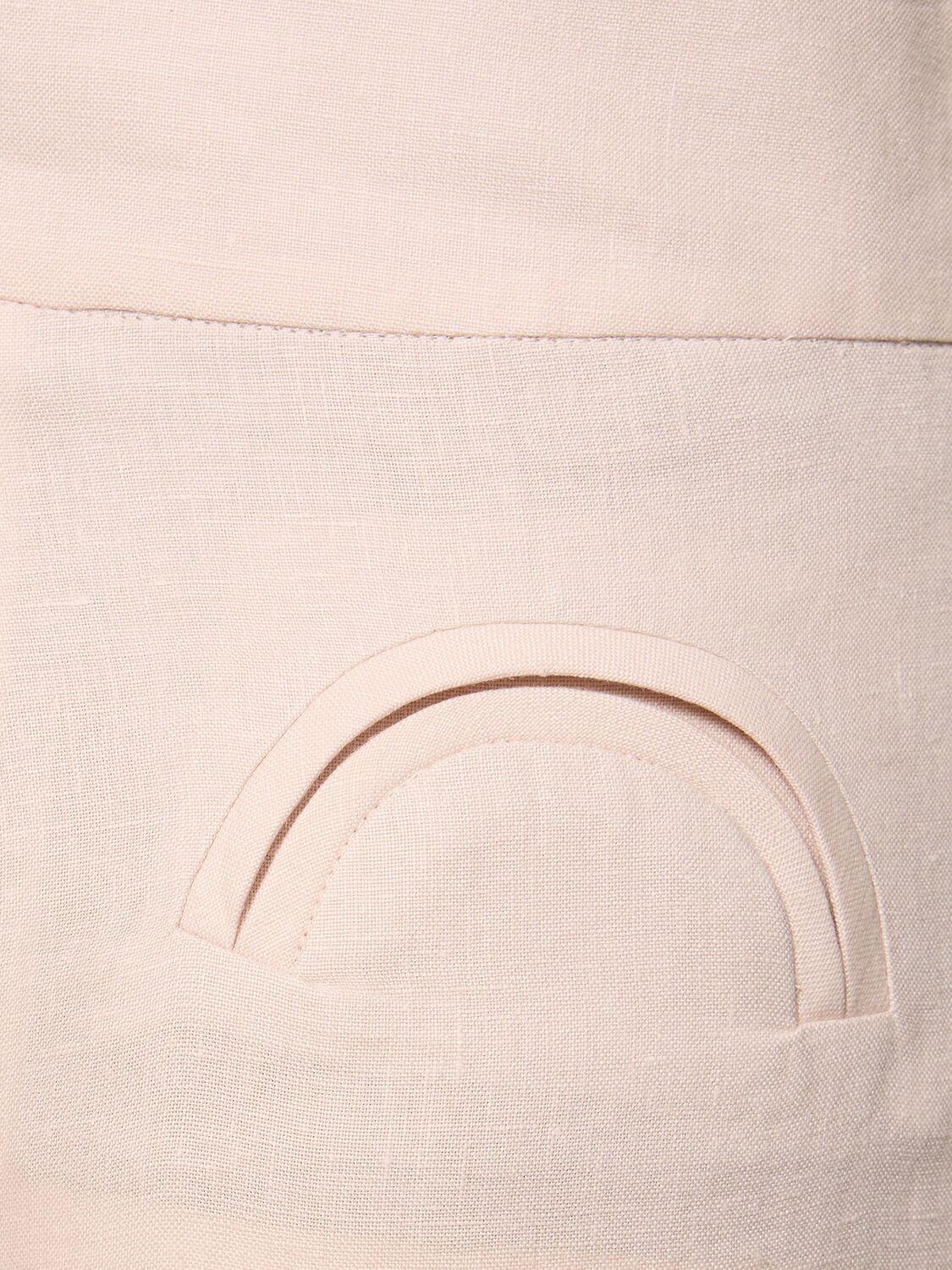 Midday Sun Glycine Basque linen pants