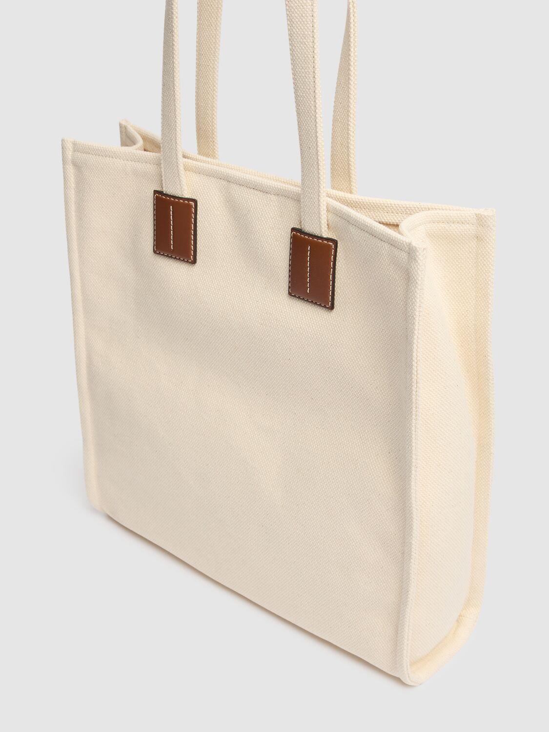 Akelei canvas tote bag