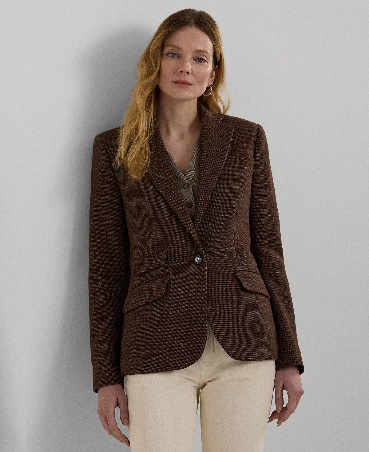 Women's One-Button Blazer