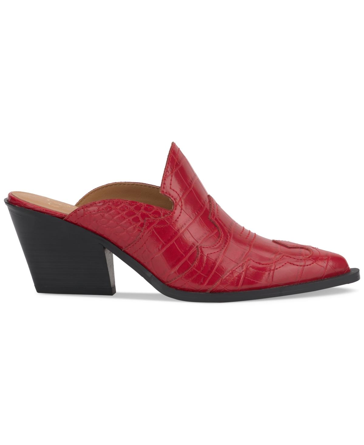 Women's Zurina Western Heeled Mules