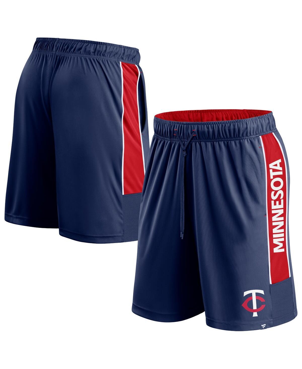 Men's Navy Minnesota Twins Win the Match Defender Shorts