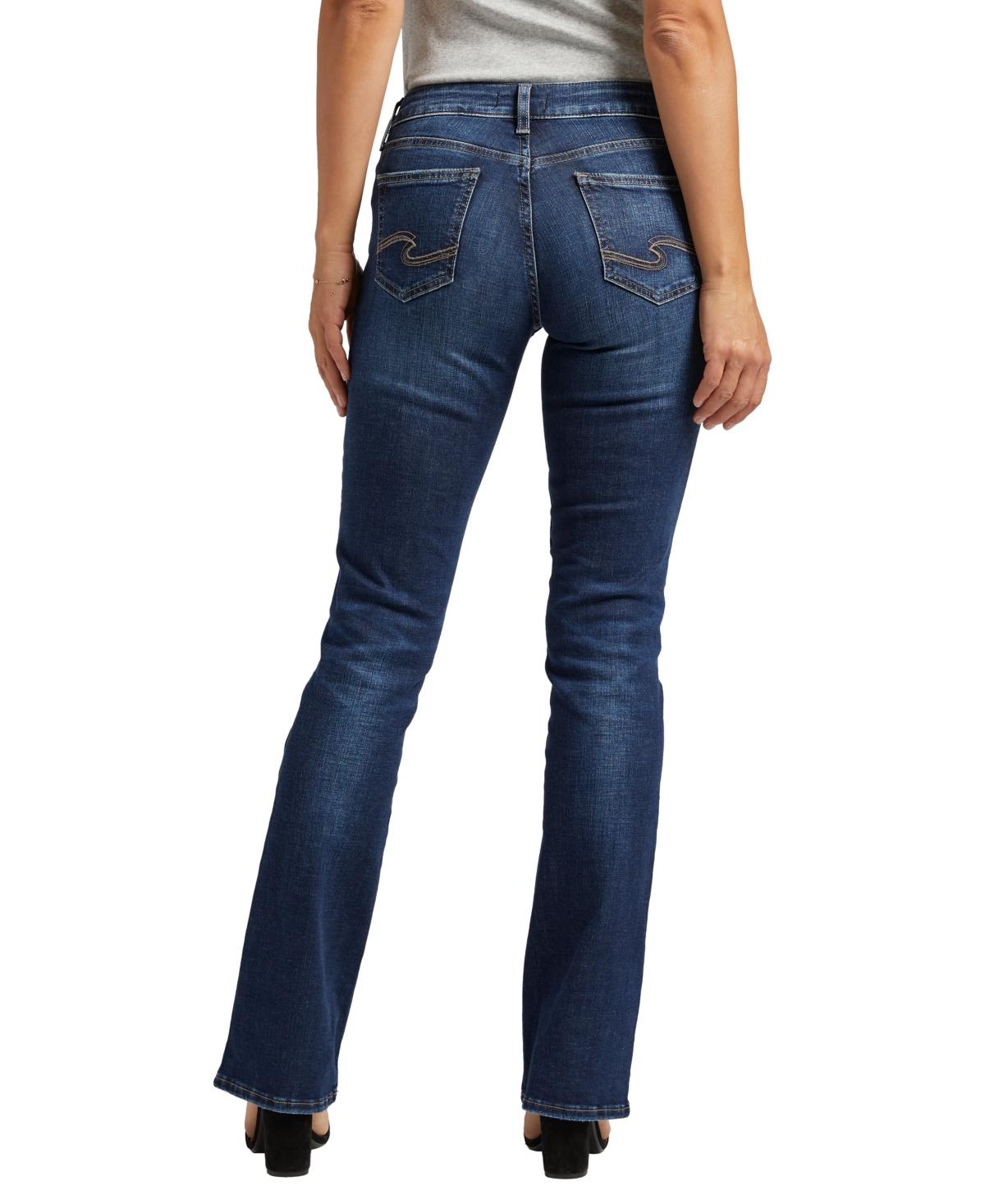 Suki Mid Rise Stretchy Slim Bootcut Jeans