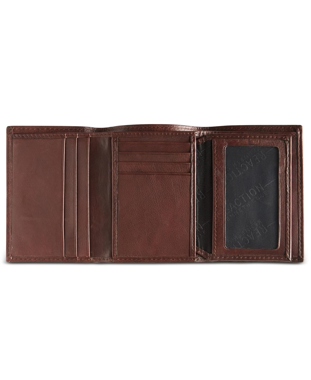 Men's Leather RFID Extra-Capacity Trifold