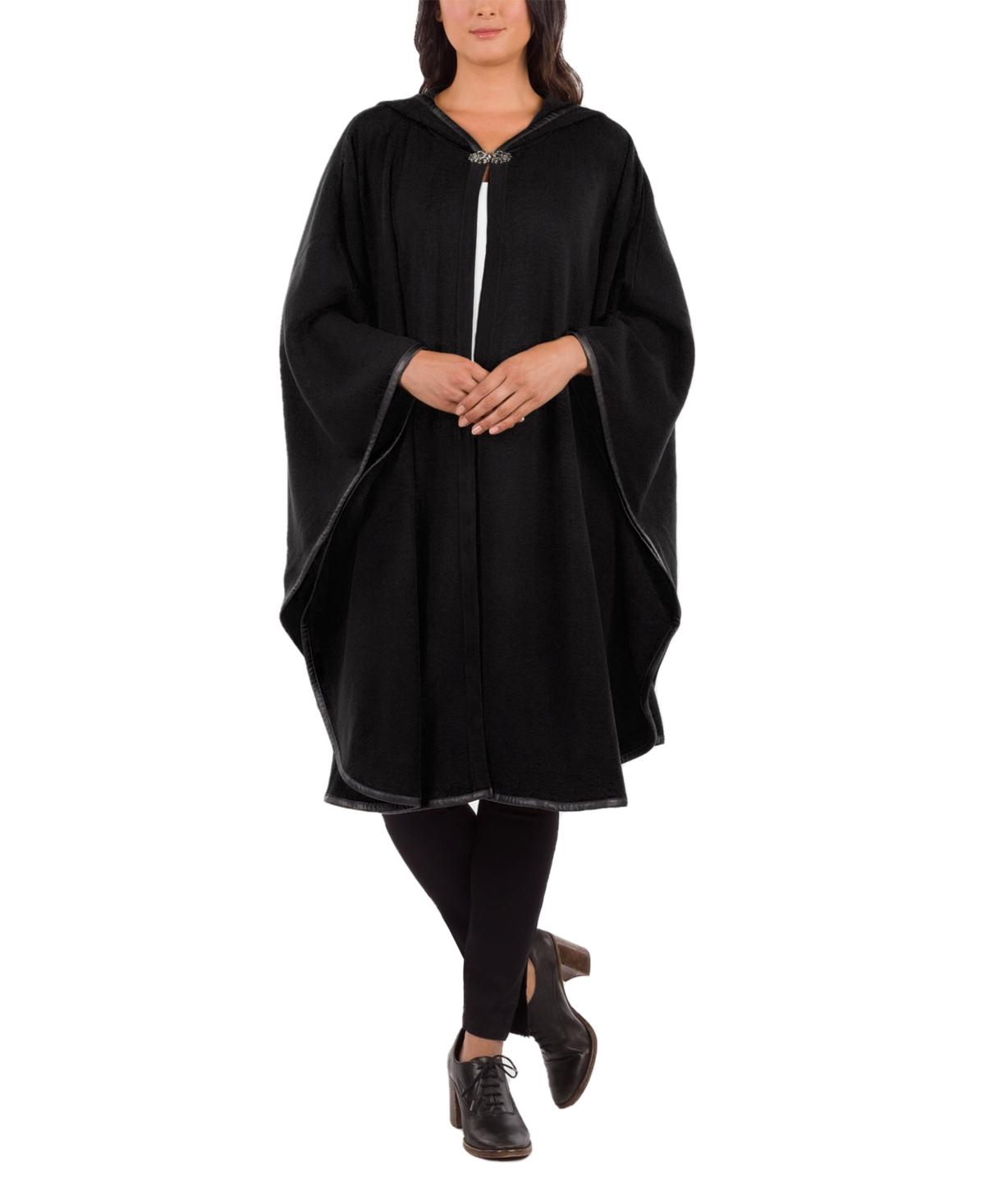 Women's Hooded Cape with Clasp