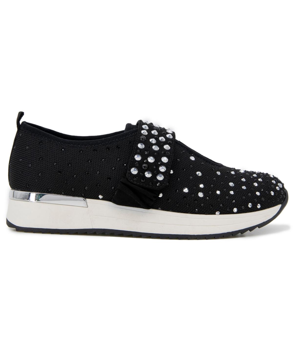 Women's Cameron Jeweled Adjustable Closure Sneakers