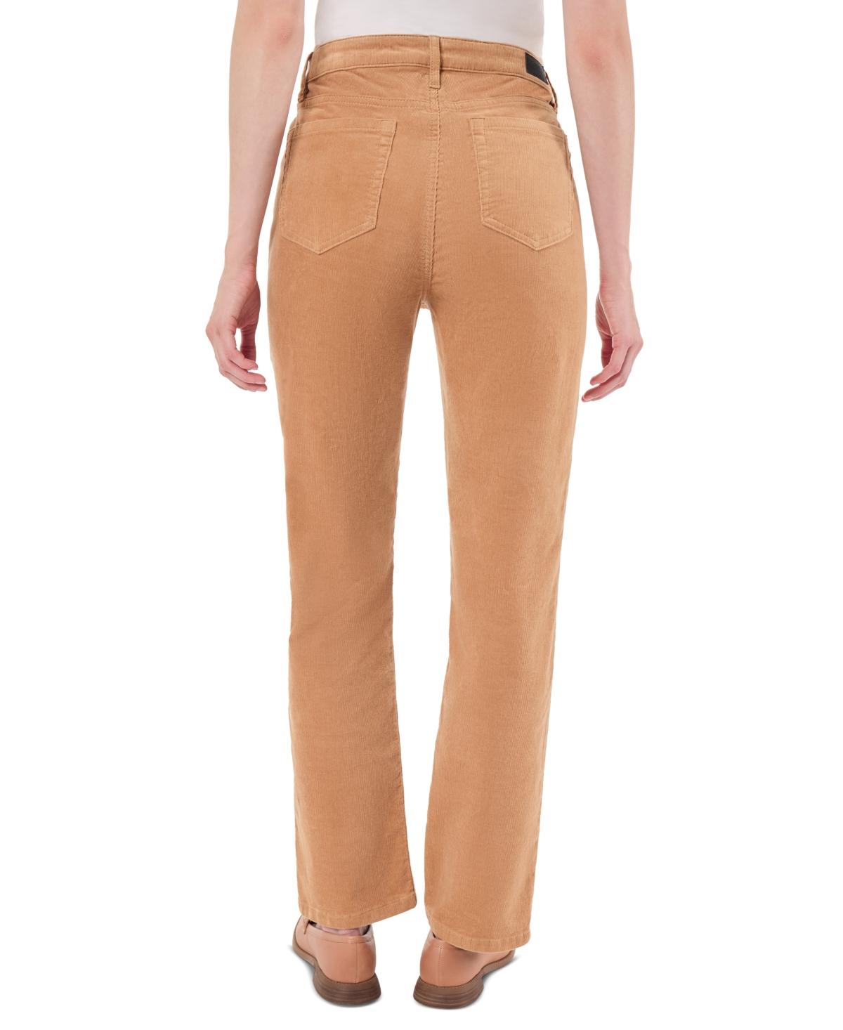 Petite Lexington Straight-Leg Corduroy Pants