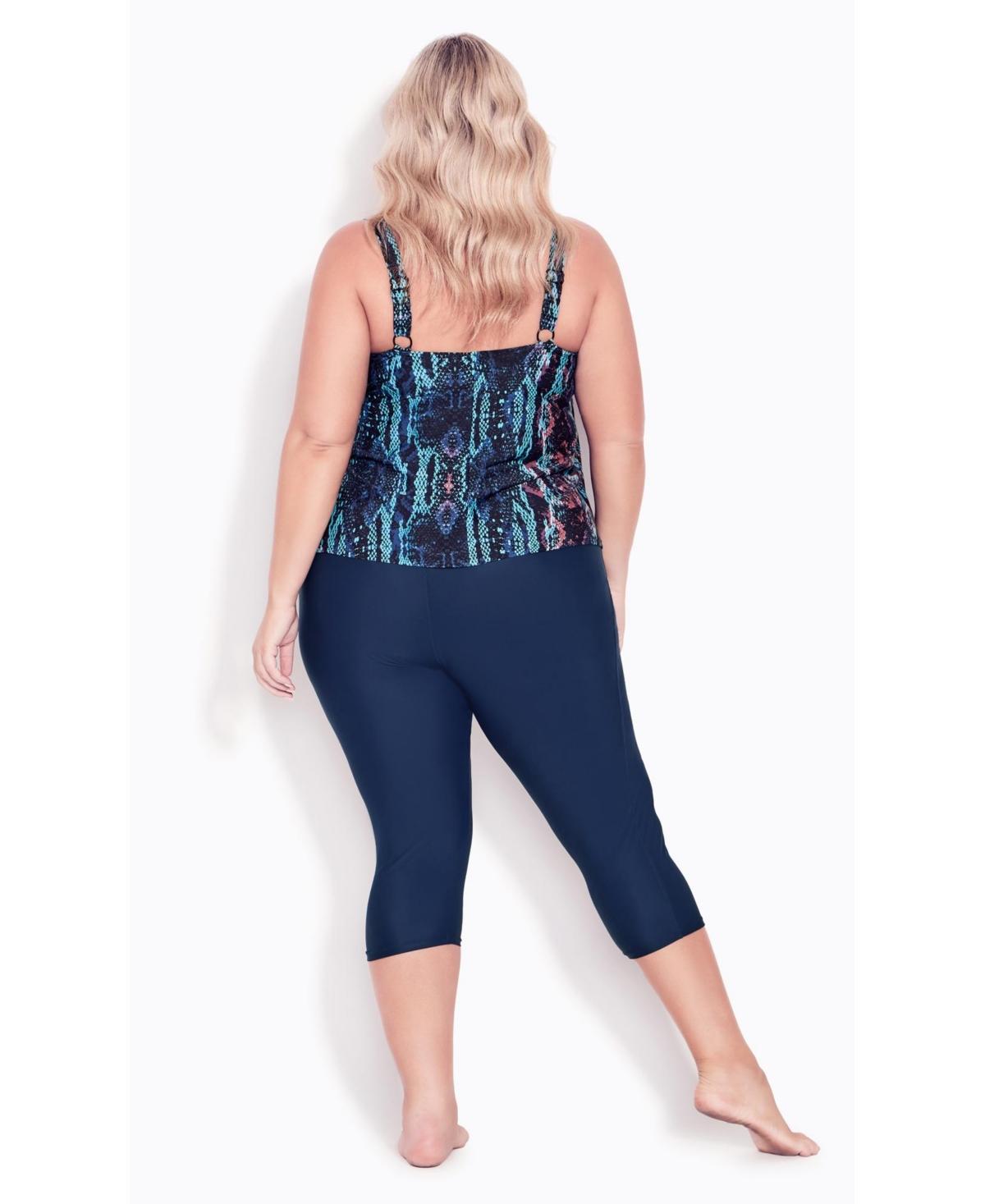 Plus Size Swim Capri