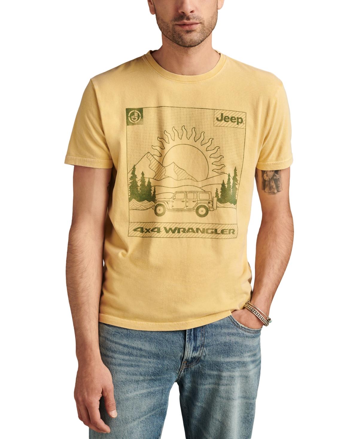 Men's Jeep Explorer Short Sleeve Crewneck Graphic T-Shirt