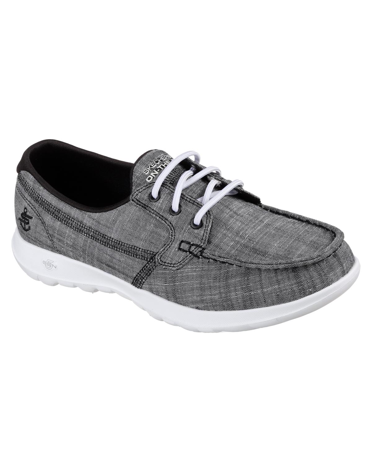 Women's Go Walk Lite - Wide Width Boat Shoes from Finish Line