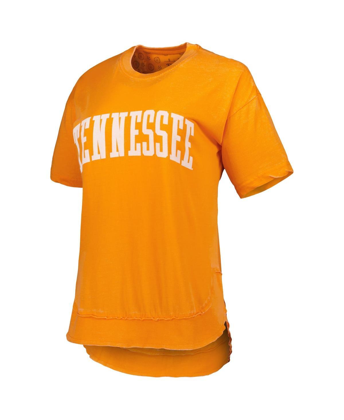 Women's Tennessee Orange Tennessee Volunteers Arch Poncho T-shirt