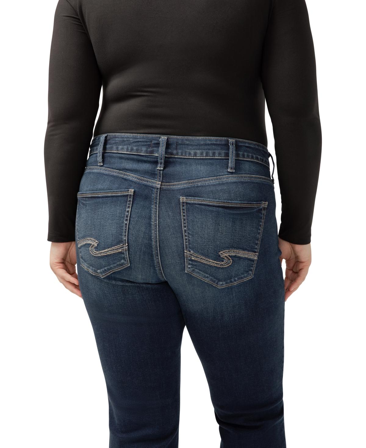 Plus Size Avery High-Rise Curvy-Fit Slim Bootcut Jeans