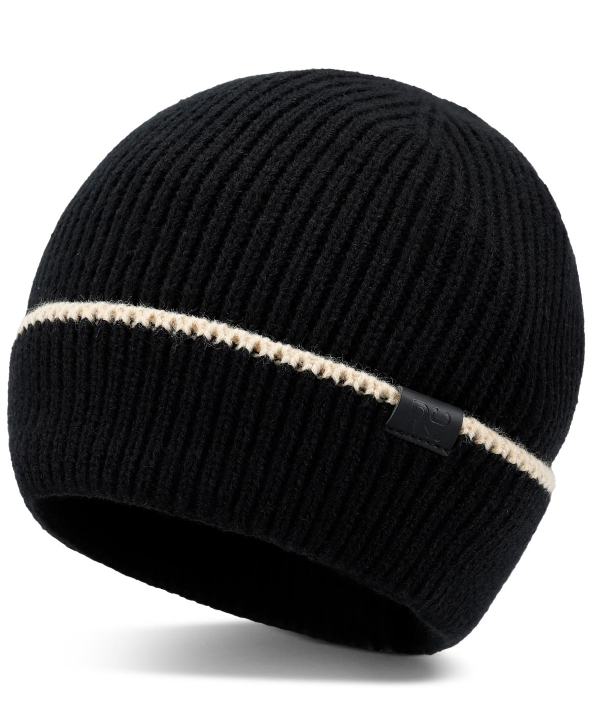 Men's Stripe Beanie & Scarf Set