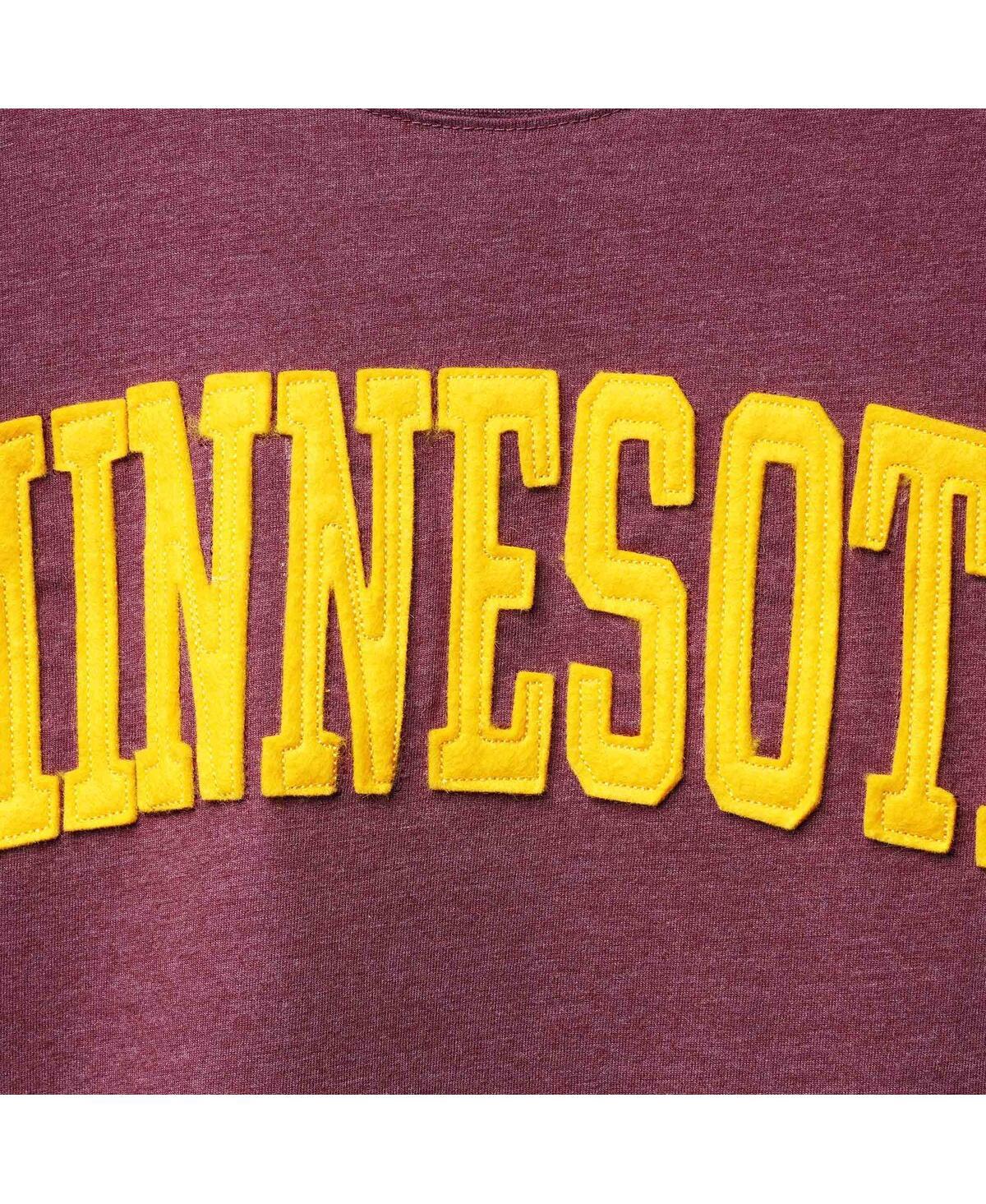 Women's Maroon Minnesota Golden Gophers Two-Hit Canyon Long Sleeve T-shirt